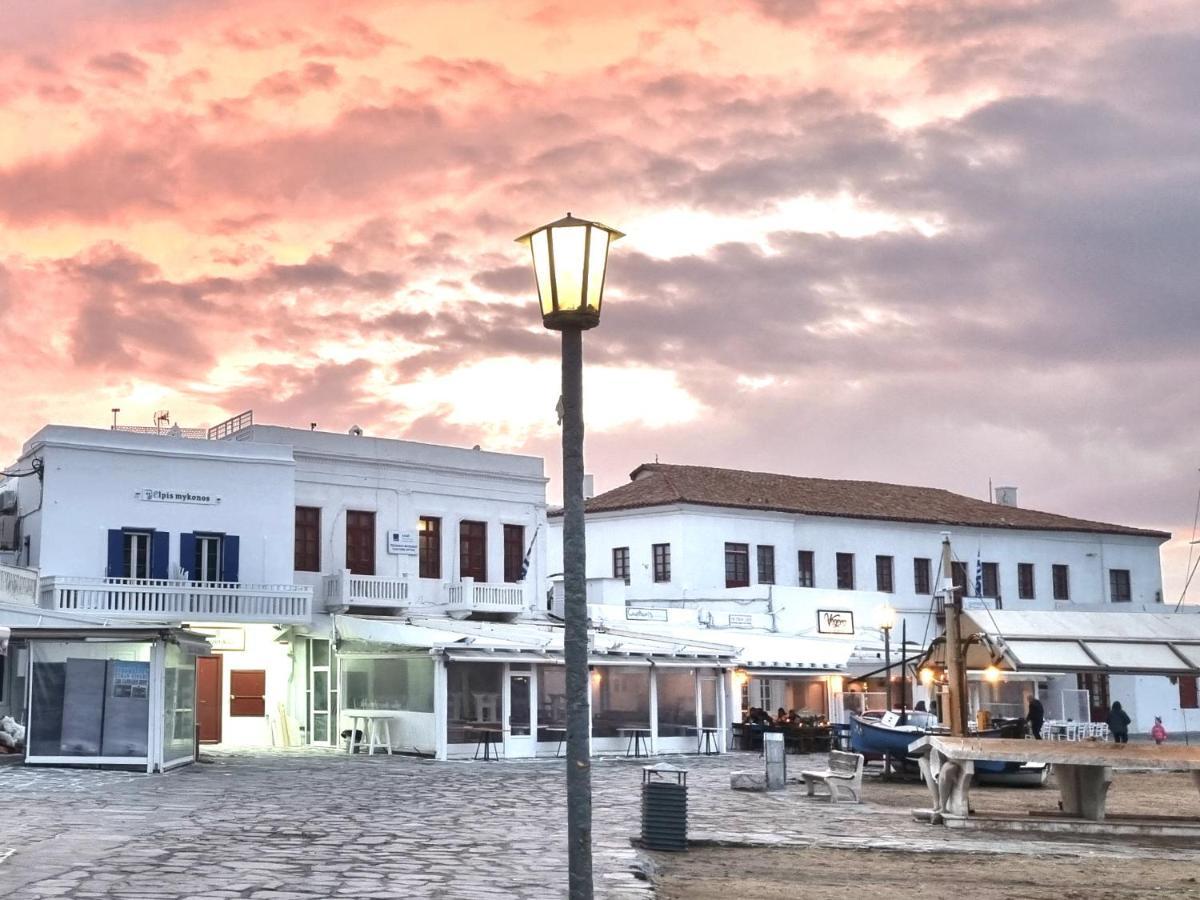 Elpis Mykonos Apartments - Mykonos Town Delos Port Экстерьер фото