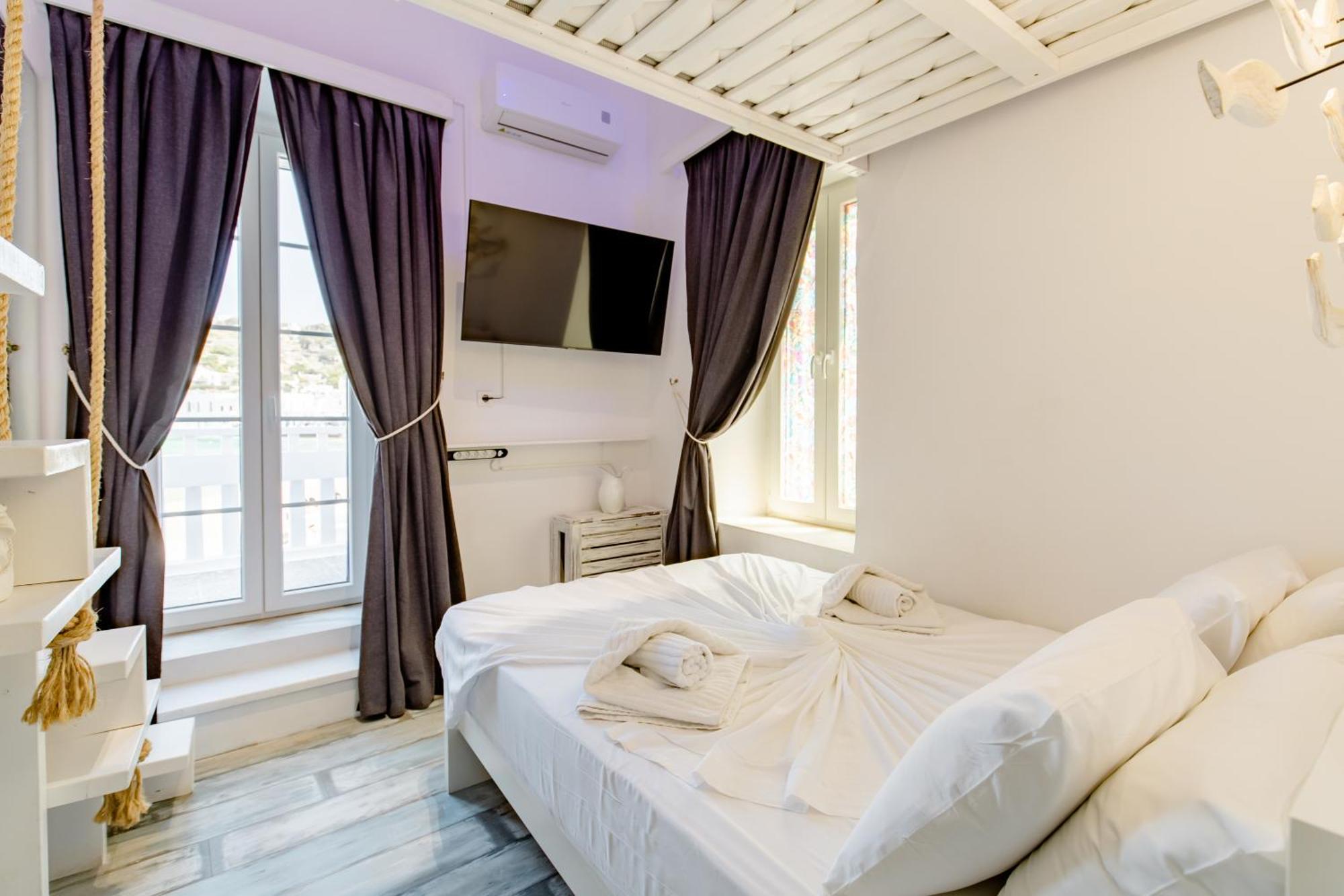 Elpis Mykonos Apartments - Mykonos Town Delos Port Экстерьер фото
