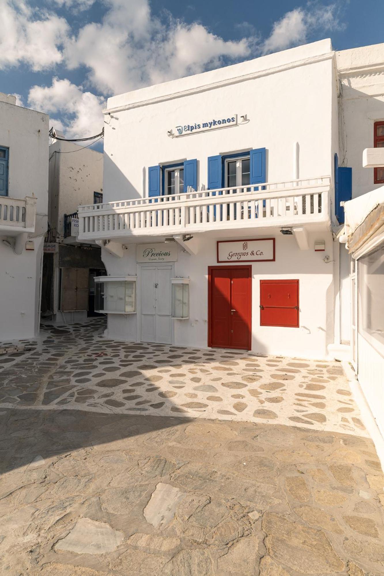Elpis Mykonos Apartments - Mykonos Town Delos Port Экстерьер фото