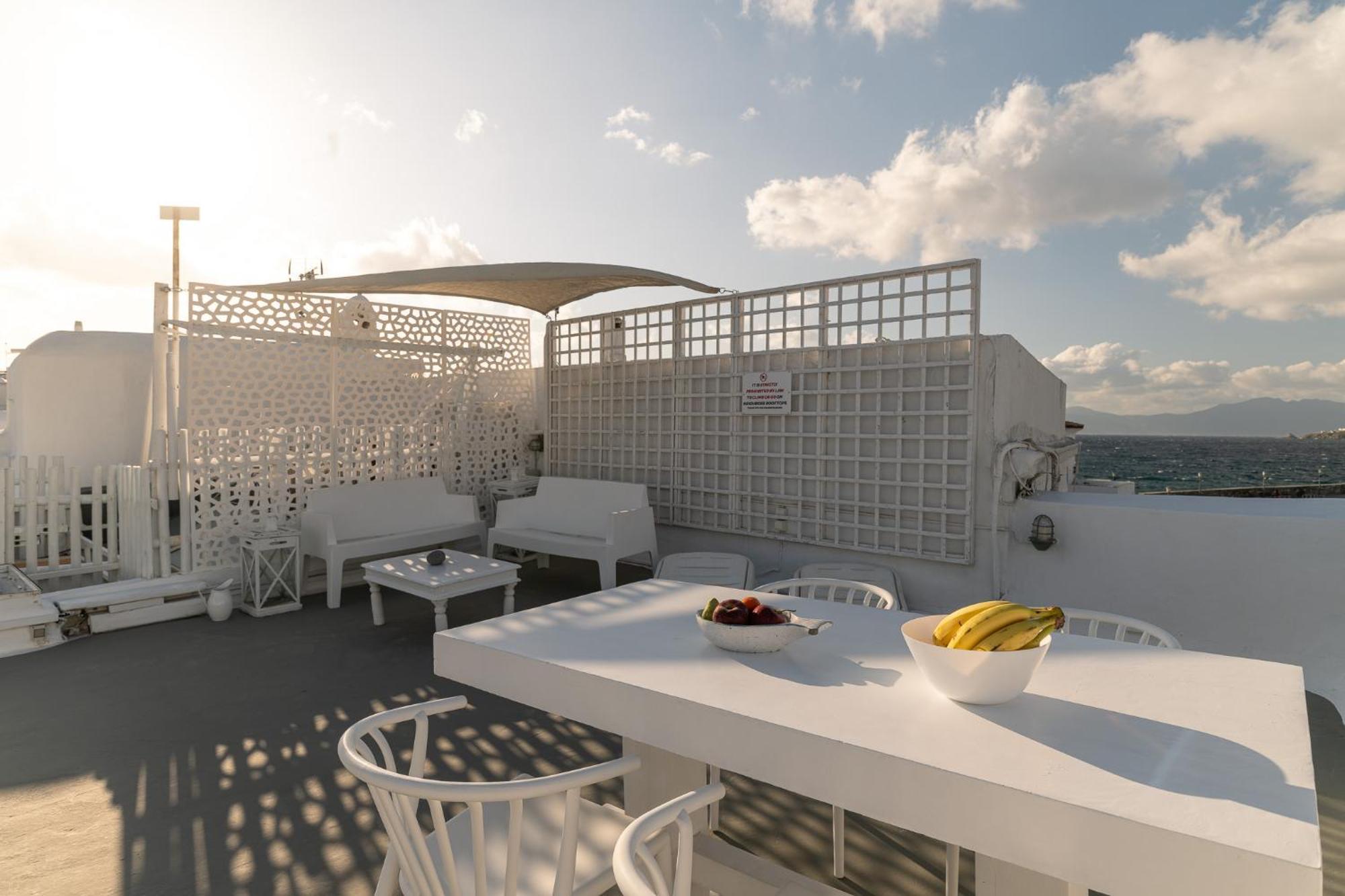 Elpis Mykonos Apartments - Mykonos Town Delos Port Экстерьер фото