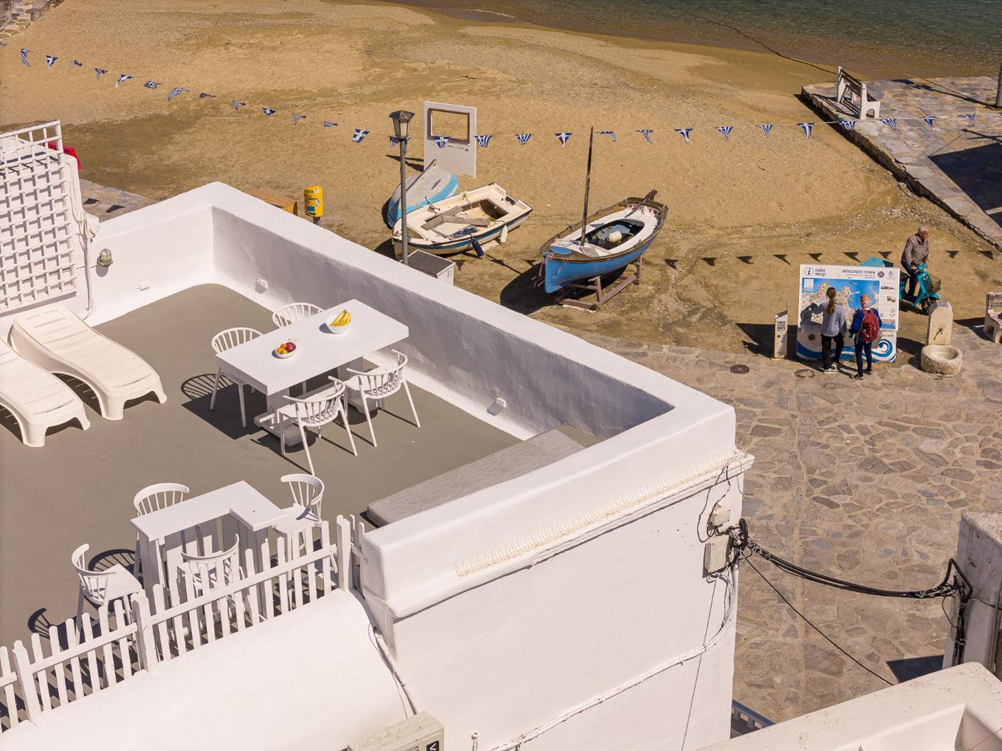 Elpis Mykonos Apartments - Mykonos Town Delos Port Экстерьер фото