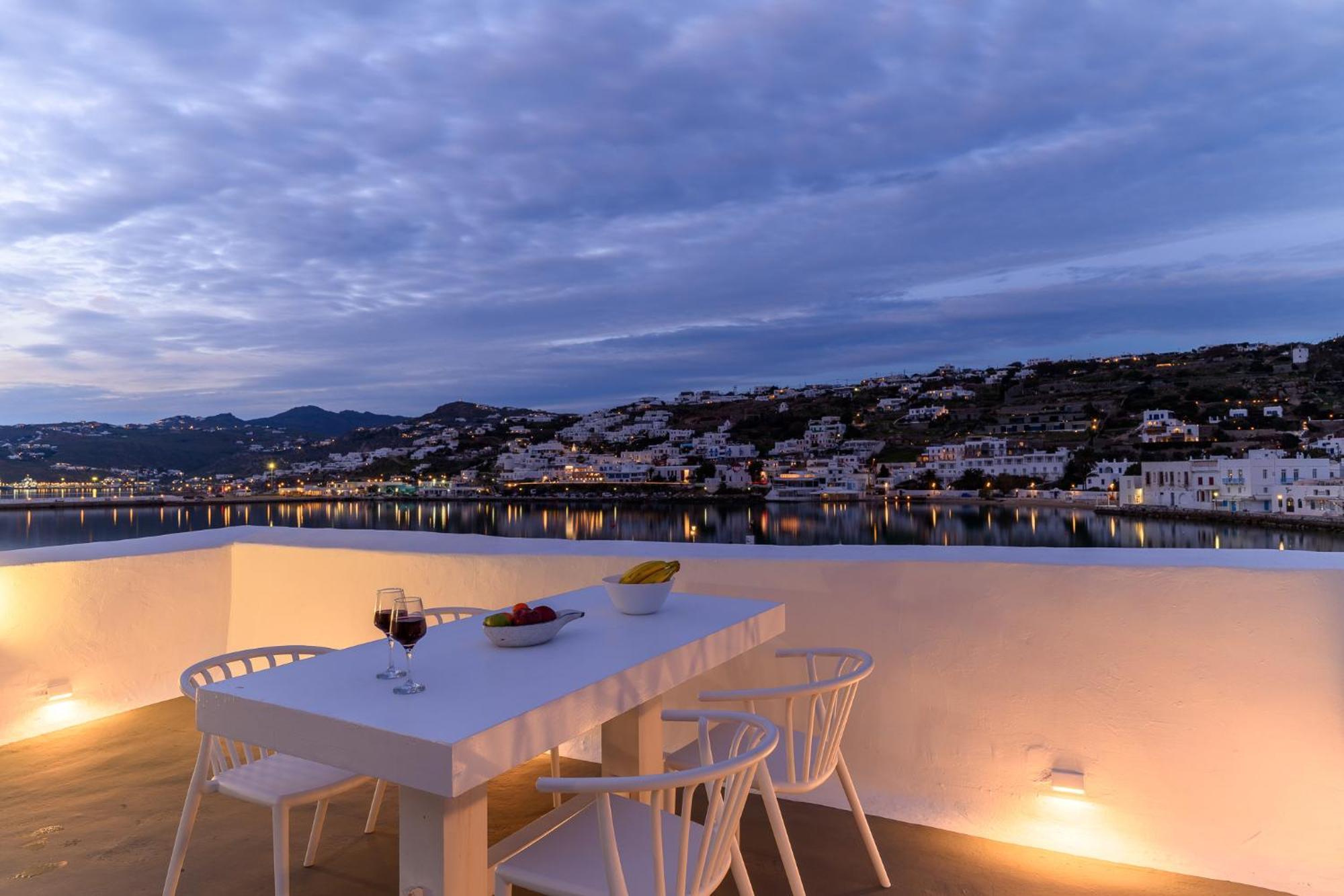 Elpis Mykonos Apartments - Mykonos Town Delos Port Экстерьер фото