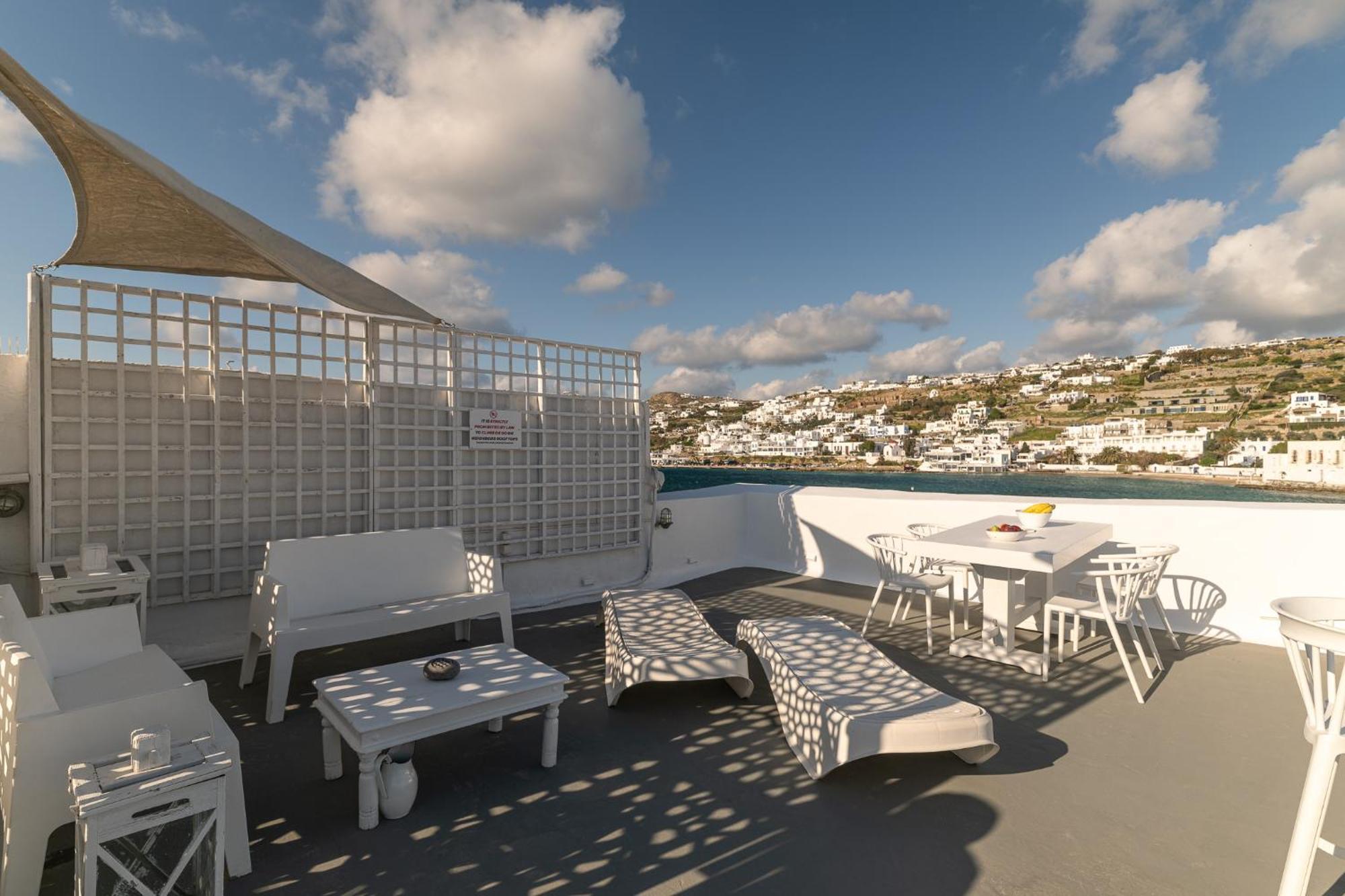 Elpis Mykonos Apartments - Mykonos Town Delos Port Экстерьер фото