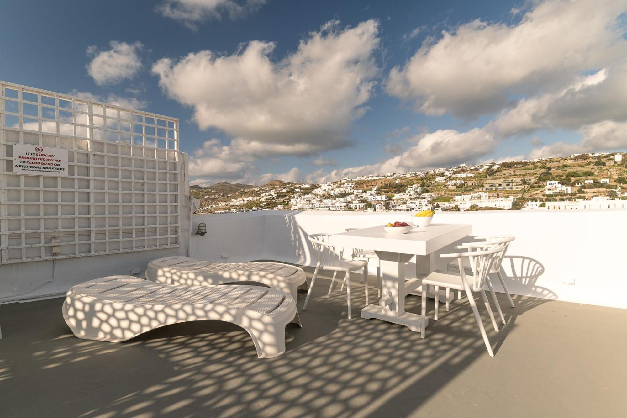 Elpis Mykonos Apartments - Mykonos Town Delos Port Экстерьер фото
