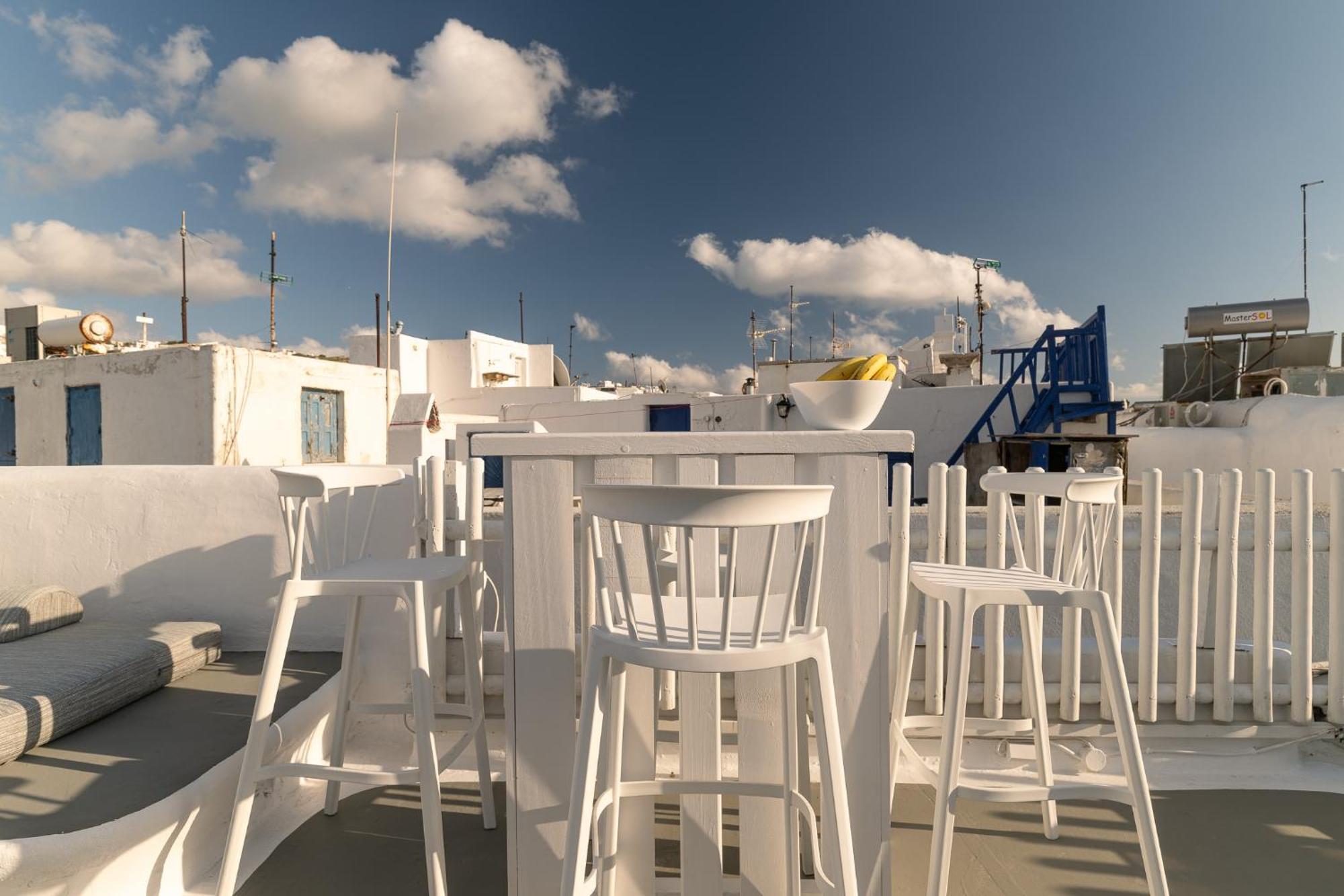 Elpis Mykonos Apartments - Mykonos Town Delos Port Экстерьер фото